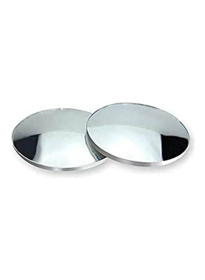 Rear View Small Round Mirror 360 Degree Adjustable Borderless Reverse Mirror