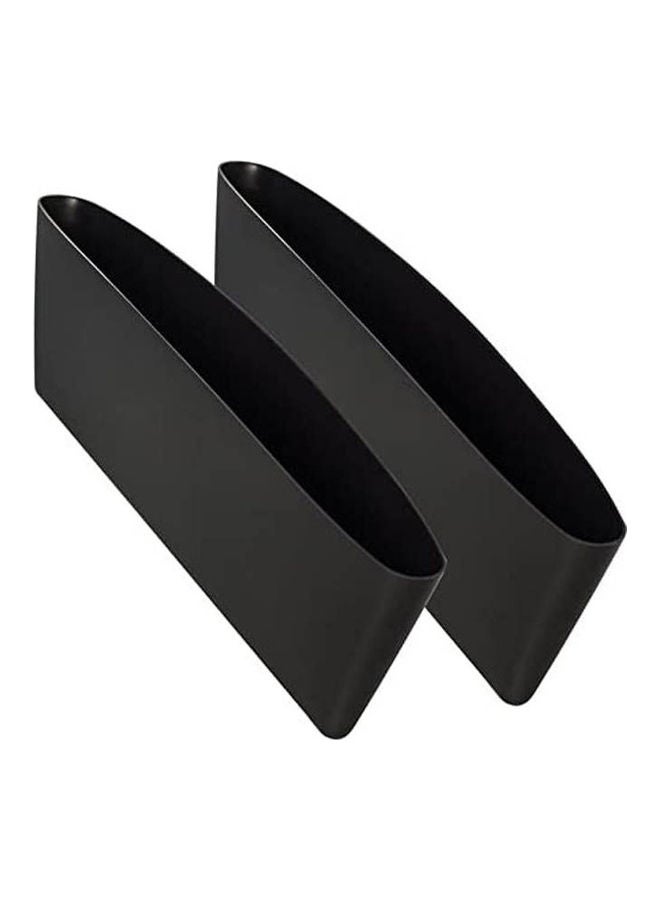 Gap Filler Pu Full Leather Console Pocket Organizer, Interior Accessories, Car Seat Side Drop Caddy Catcher, 2 Pack