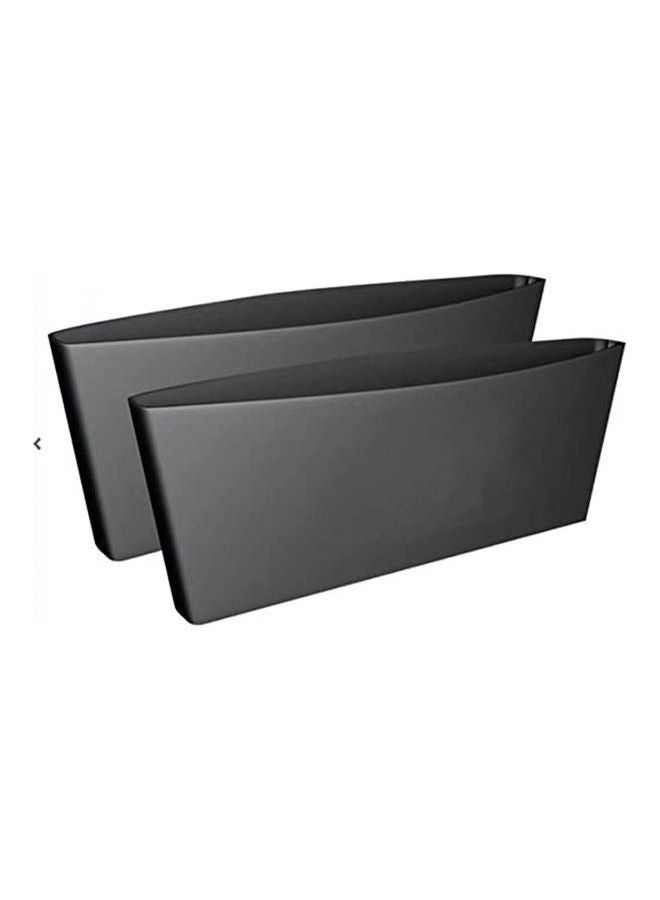 Generic Seat Gap Storage Bag 2Pcs Catch Catcher Box Caddy Car Seat Gap Slit Pocket Storage Organizer Wallet 