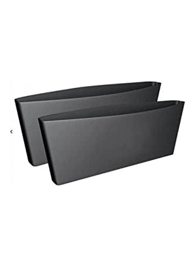 Generic Seat Gap Storage Bag 2Pcs Catch Catcher Box Caddy Car Seat Gap Slit Pocket Storage Organizer Wallet 