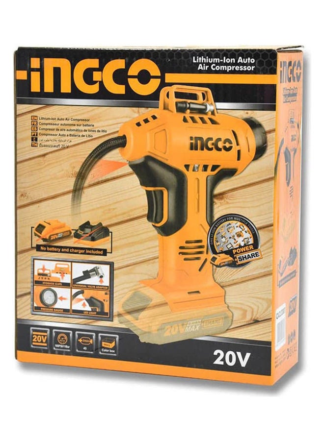 INGCO - Lithium-Ion Auto Air Compressor Cacli2001 - Image 1