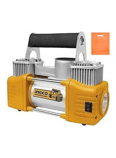 INGCO Ultra Heavy Duty 2 Cylinder Compressor For Vehiles From + Mewdium Big Store Bag Free 