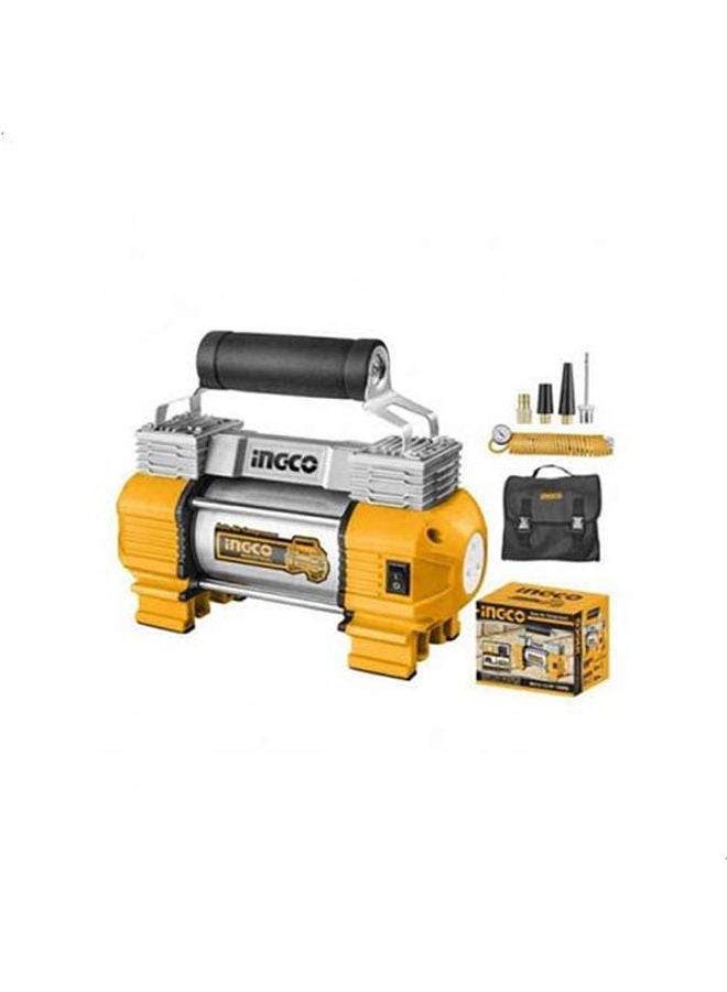 INGCO Aac2508 Car Compressor 2 Cylinder 