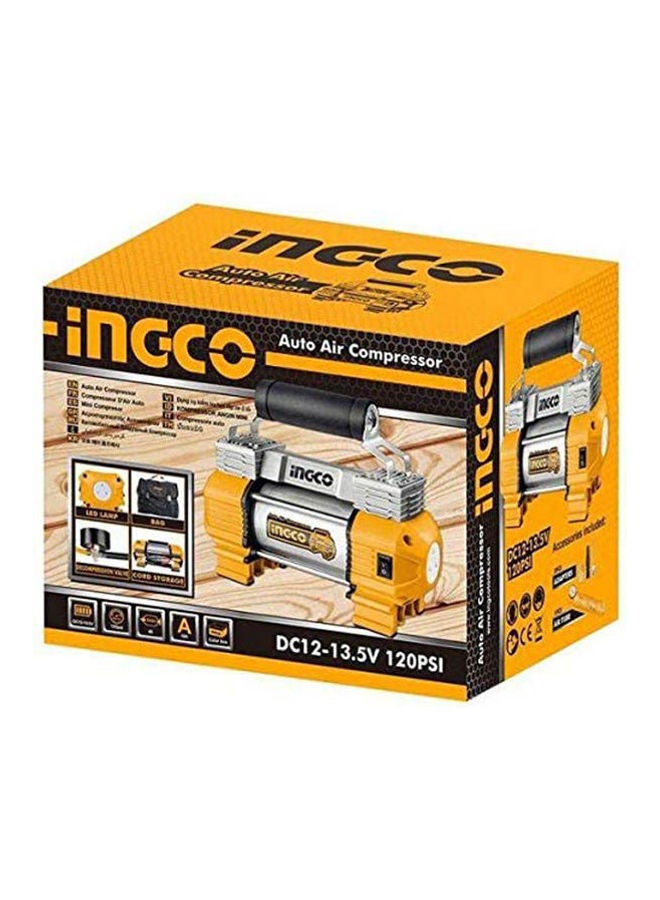 INGCO Aac2508 Car Compressor 2 Cylinder 12V - Image 1
