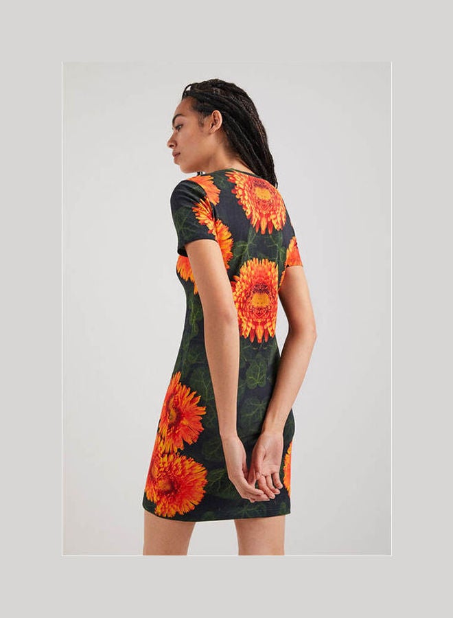 DESIGUAL Floral T-Shirt Dress Floral Print  - Image 2