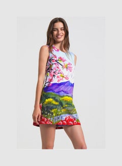 DESIGUAL Japanese Print Pinafore Multicolor  - Image 2