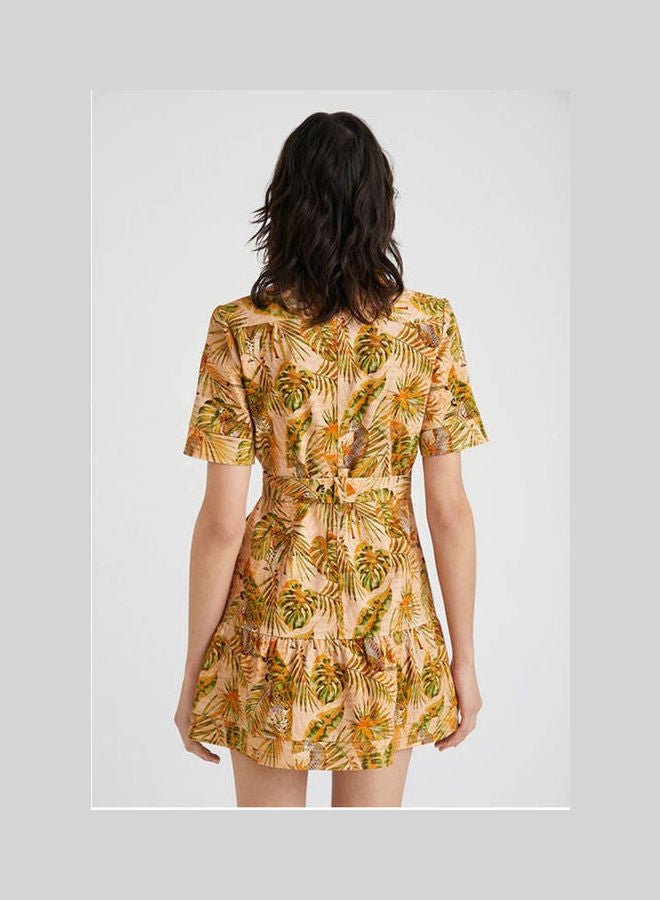 DESIGUAL Tropical Shirt Dress Multicolor  - Image 2