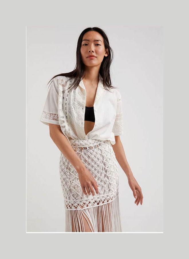 DESIGUAL - Amore Shirt White - Image 1