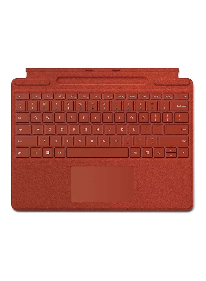 Microsoft Surface Pro 8 Or Pro X - Signature Type Cover With Slim Pen 2 Red - Image 2