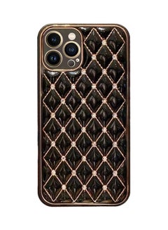 iPhone 12 Pro Max Luxury Diamond Bling Rhinestone Case Cover Shockproof Camera Lens Protection Black