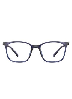 Zero Power Full Rim Bluecut & Antiglare Square Shape Computer Eyeglasses LB E13526 - 51mm - Blue