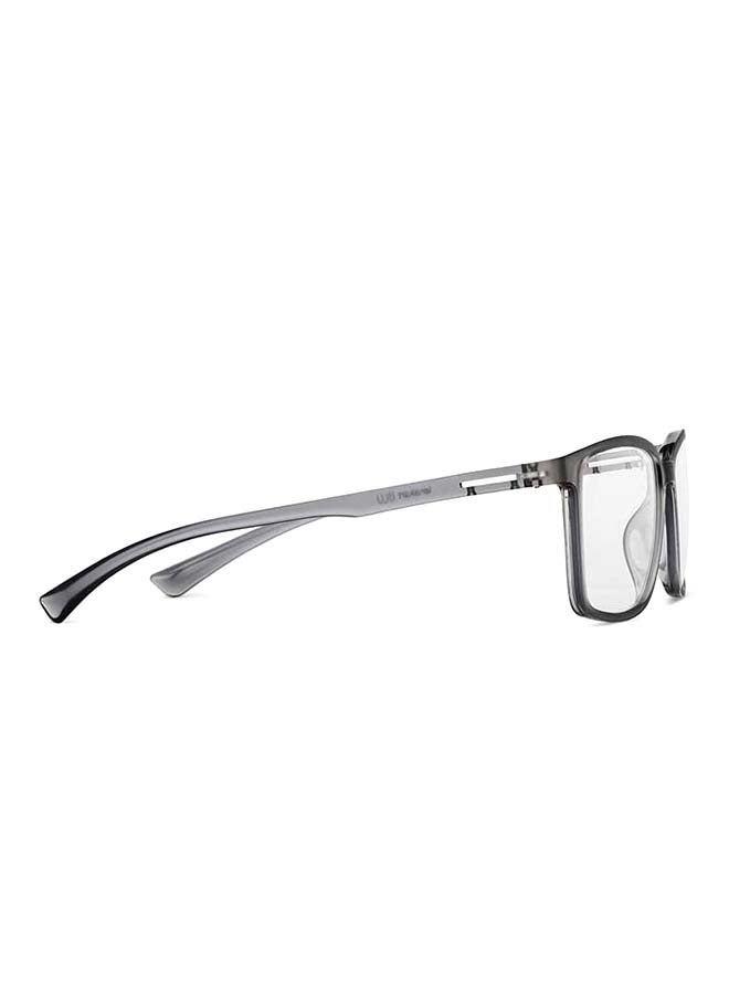 Lenskart Blu - Zero Power Full Rim Bluecut & Antiglare Rectangle Shape Computer Eyeglasses LB E14241 - 53mm - Grey - Image 1