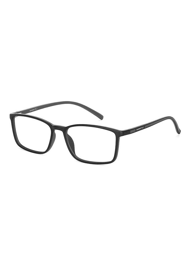 Lenskart Blu - Zero Power Full Rim Bluecut & Antiglare Rectangle Shape Computer Eyeglasses LB E13527 - 53mm - Black - Image 1
