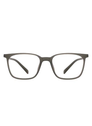 Zero Power Full Rim Bluecut & Antiglare Square Shape Computer Eyeglasses LB E13526 - 51mm - Grey - v1652170542/N53285480A_1
