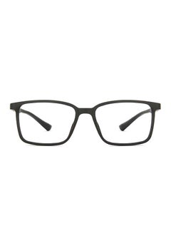 Zero Power Full Rim Bluecut & Antiglare Rectangle Shape Computer Eyeglasses LB E13737 - 53mm - Black