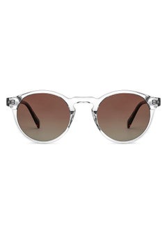 JJ Tints Full Rim Round Frame Polarized & UV Protected Sunglasses JJ S12432 - 50mm - Transparent