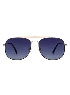 JJ Tints Full Rim Square Frame Polarized & UV Protected Sunglasses JJ S13076 - 57mm - Gold