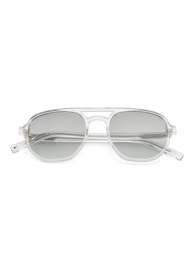 John Jacobs JJ Tints Full Rim Square Frame Polarized & UV Protected Sunglasses JJ S13312 - 53mm - Transparent  - Image 2