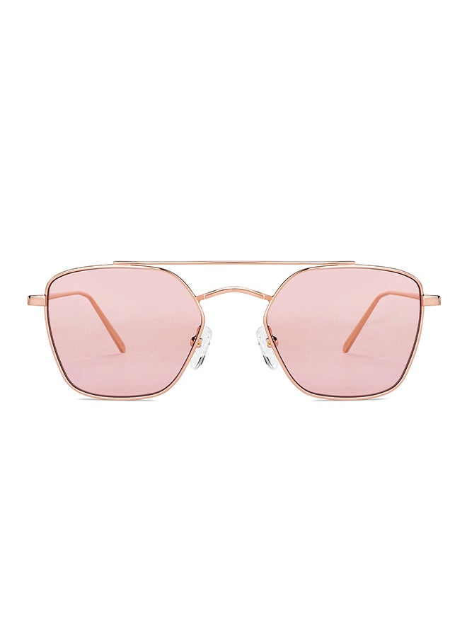 John Jacobs - JJ Tints Full Rim Square Frame Polarized & UV Protected Sunglasses JJ S12471S - 51mm - Gold - Image 1