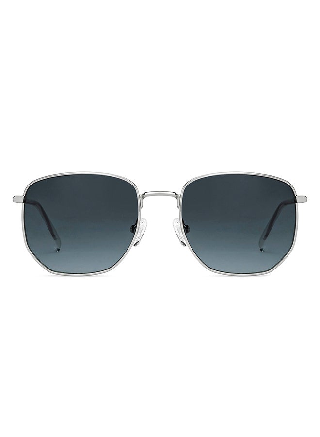 John Jacobs JJ Tints Full Rim Hexagon Frame Polarized & UV Protected Sunglasses JJ S12807S - 51mm - Grey  - Image 1