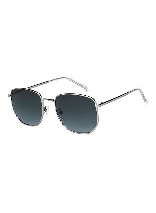 John Jacobs JJ Tints Full Rim Hexagon Frame Polarized & UV Protected Sunglasses JJ S12807S - 51mm - Grey  - Image 2
