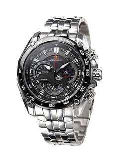 Men's Stainless Steel Analog Clasp Watch EF-550RBSP-1AVDR