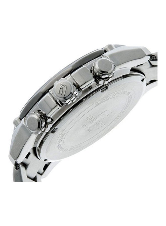CASIO - Men's Stainless Steel Analog Clasp Watch EF-550RBSP-1AVDR - Image 1
