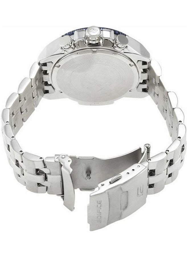 كاسيو ساعة تناظرية بمشبك ستانلس ستيل EF558D-2AVUDF - Image 3