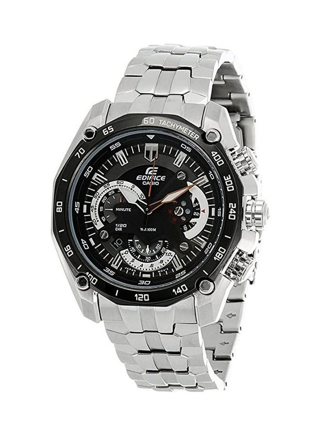 كاسيو Men's Stainless Steel Analog Clasp Watch EF-550D-1AVDF-WW - Image 1