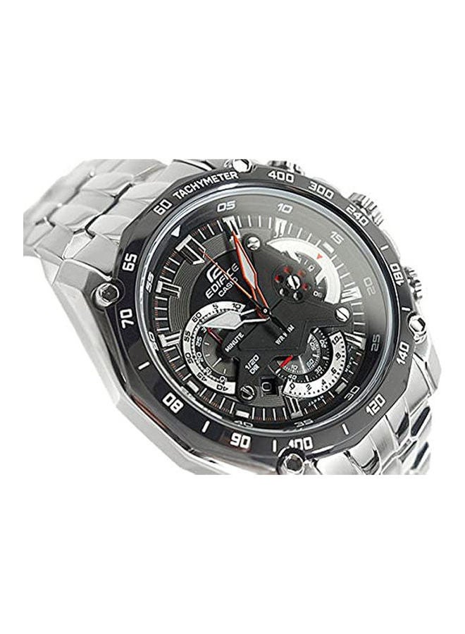 كاسيو Men's Stainless Steel Analog Clasp Watch EF-550D-1AVDF-WW - Image 2