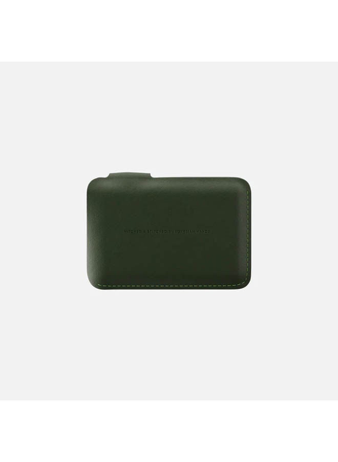 Hitch - Solid Snap Card Holder Black/Green - Image 1