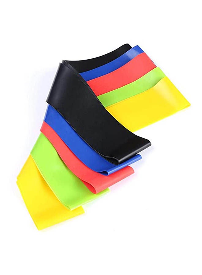 5Pcs Elastic Resistance Bands Set 50x5cm