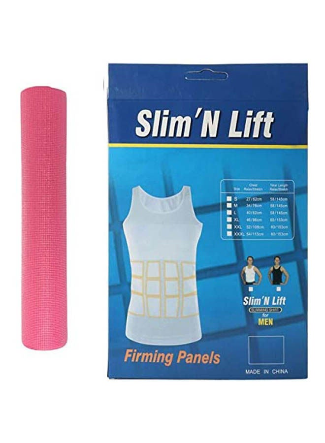 Man Slim Life Mf166-1-W1 With Pvc Yoga Mat