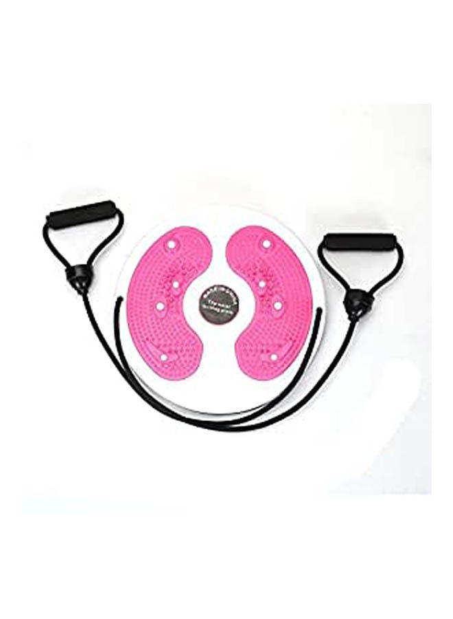 ماركة غير محددة Waist Twist Board With Belt Fitness Wobble Balance Board 