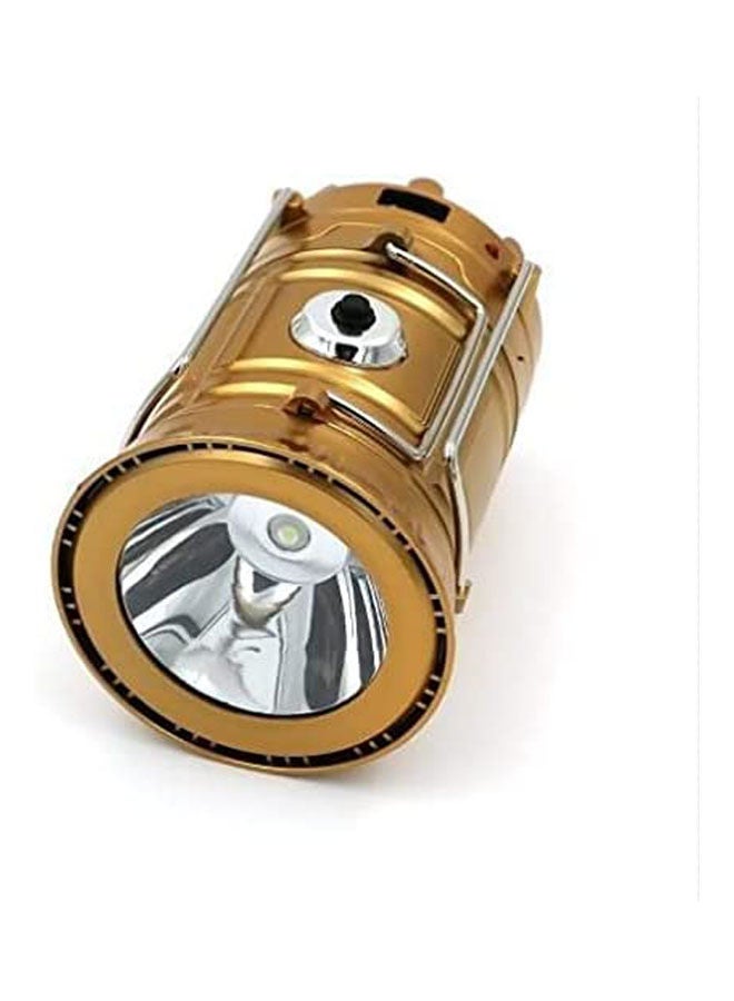 Led Solar Powered Collapsible Flashlights Portable Lamp Led Rechargeable Hand Lamp Hiking Camping Lantern Colorful Light
