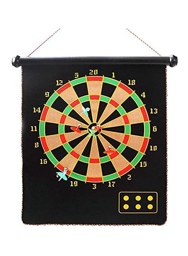 ماركة غير محددة - Magnetic Dartboard Dart Board Game Set With 4Pcs Darts 12inch - Image 1