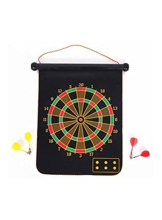 Magnetic Dartboard Sets Of 4Pcs Reversible Dart Flights For Leisure Sports And Games 12inch