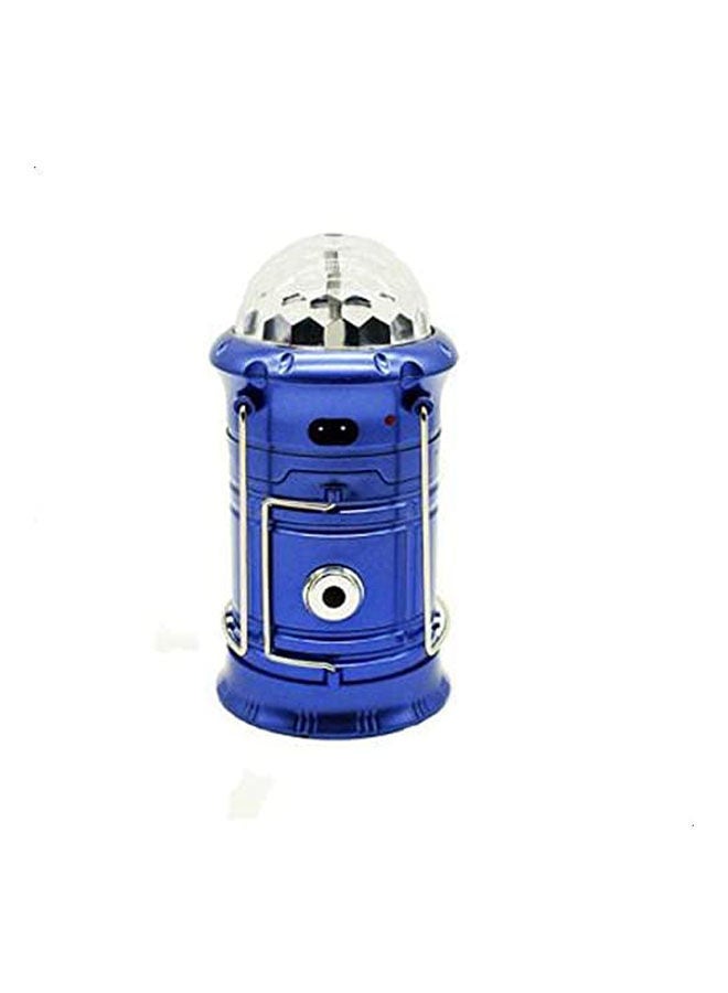 Rechargeable 3 In 1 Rgb Rotating Magic Effect Ball Portable Collapsible Camping Outdoor Led Lantern Light Flashlight Torch 