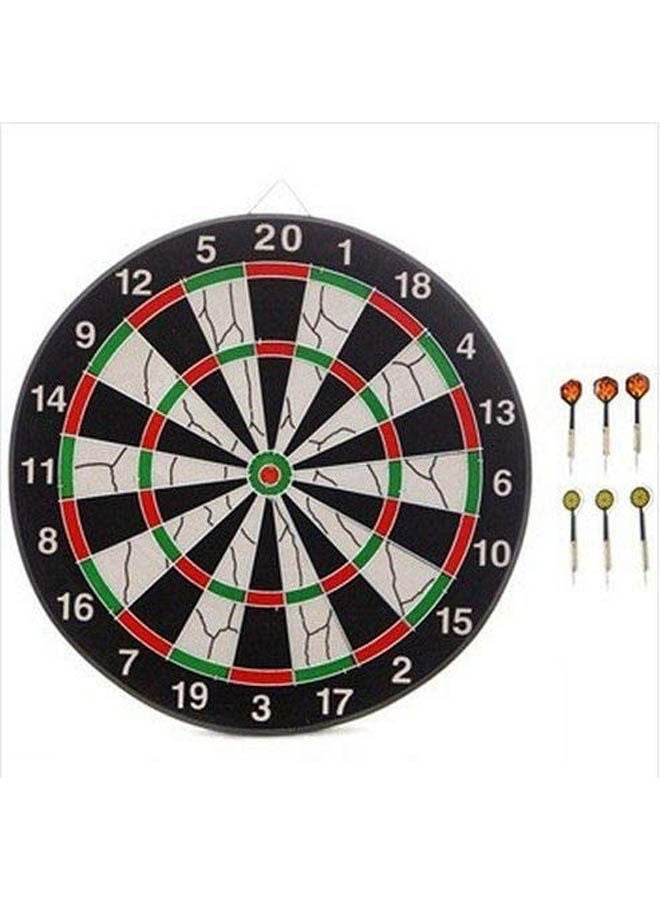 ماركة غير محددة - Hard Dartboard With 6 Dart 17inch - Image 1