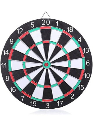 Double Face Dart Board With 6 Darts 38cm - v1652177300/N53295915A_1