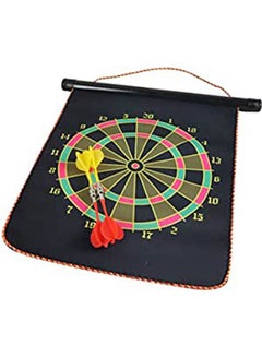 ماركة غير محددة Double Sided Magnet Dart Board For Children 12inch 