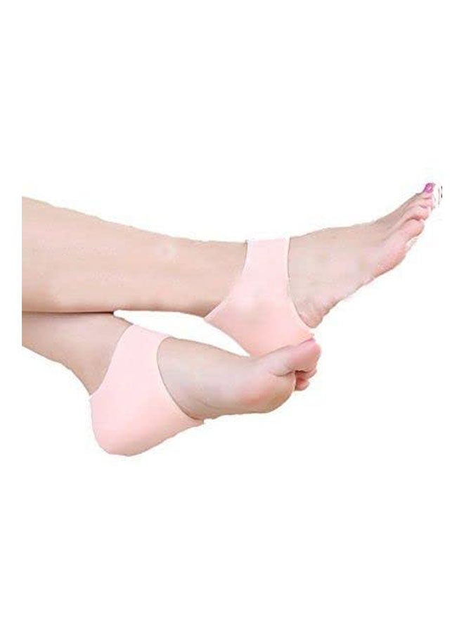 ماركة غير محددة One Pair Silicone Gel Heel And Ankle Sleeve 