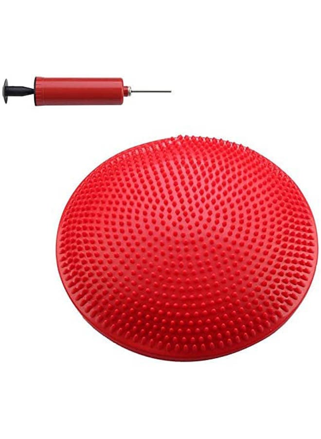 Generic Balance Stability Yoga Cushion Training Fitness Massage Pad Mat Pump 
