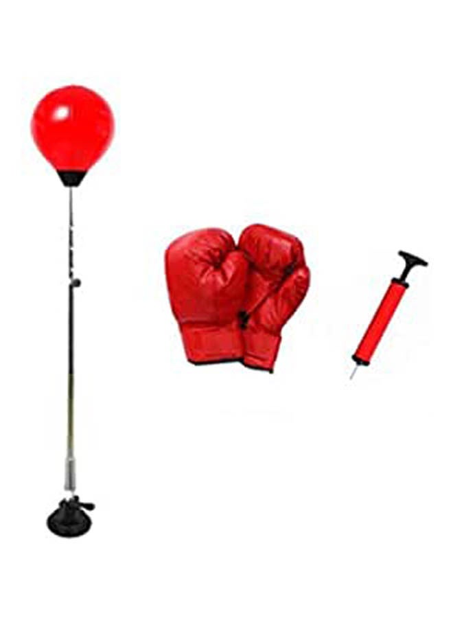 Generic Adjustable Boxing Stand Boxing Trainer Punching Stand With Pump And Gloves