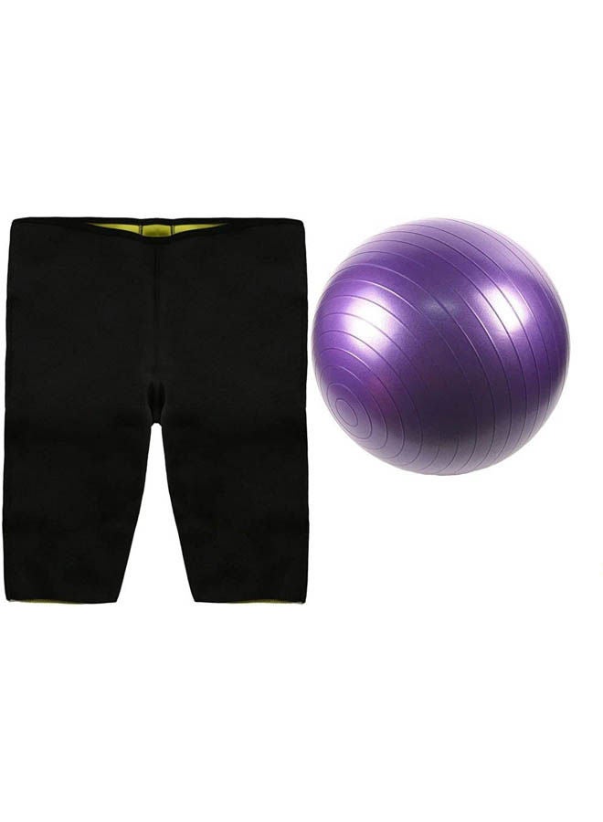 Generic Hot Slimming Short 5Xl With Yoga And Gym Ball