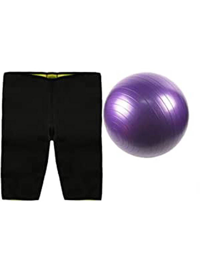 Generic Hot Slimming Short 5Xl With Yoga And Gym Ball