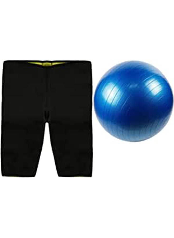 Hot Slimming Short 5Xl With Yoga And Gym Ball