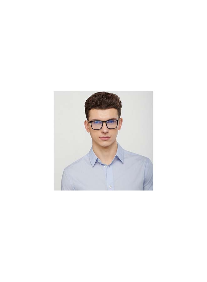 Lenskart Blu - Zero Power Bluecut & Antiglare Wayfarer Shape Computer Eyeglasses LB E13533 - Lens Size: 52mm - Black - Image 1