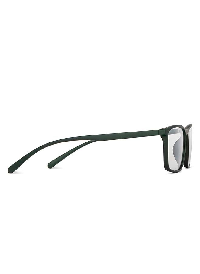 Lenskart Blu - Zero Power Bluecut & Antiglare Rectangular Shape Computer Eyeglasses LB E14255 - Lens Size: 53mm - Green - Image 1