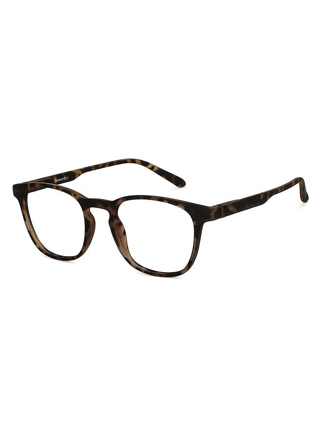 Lenskart Blu - Zero Power Bluecut & Antiglare Wayfarer Shape Computer Eyeglasses LB E14058 - Lens Size: 50mm - Brown - Image 1